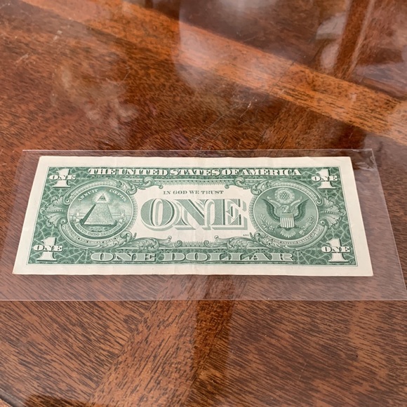 1963A $1 Federal Reserve Star Note Atlanta One Dollar Bill F00135877* 1963 A low - Picture 7 of 8